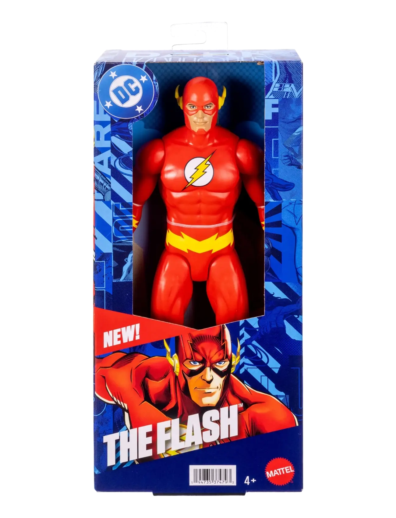 DC Comics - DC Comics DC 12 Inch The Flash Action Figure, Classic Super Suit, 7 Points of Articulation - action-figuren - multicolor - 1