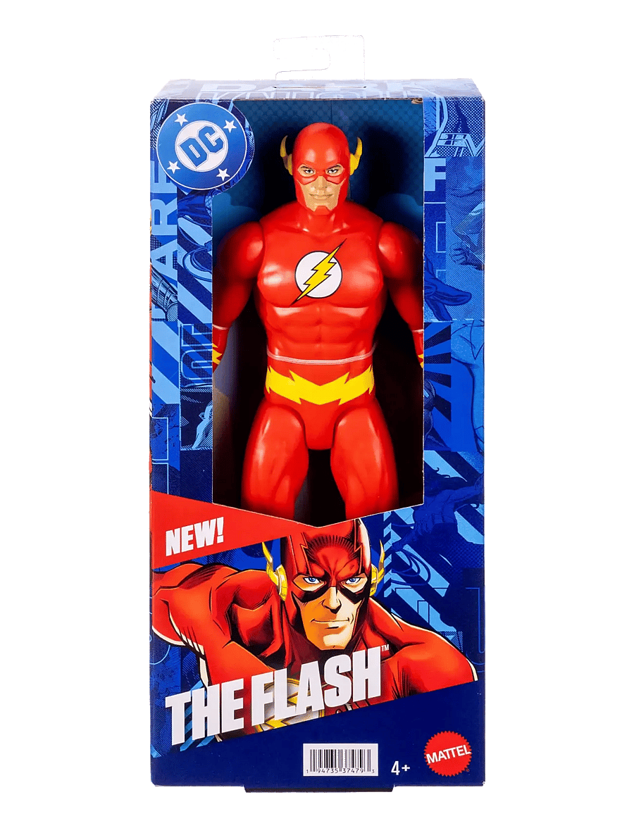 DC Comics - DC Comics DC 12 Inch The Flash Action Figure, Classic Super Suit, 7 Points of Articulation - action-figuren - multicolor - 1