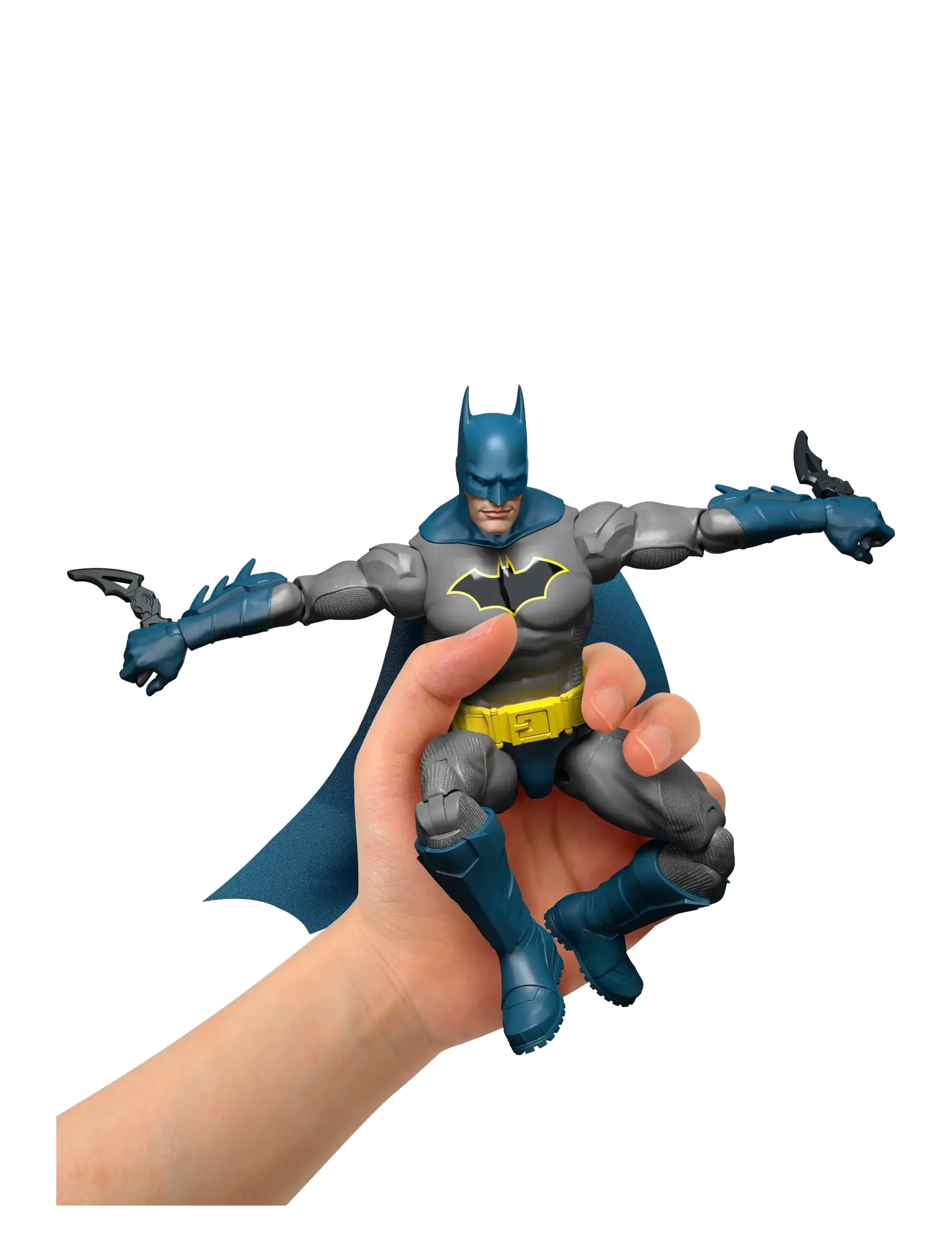 DC Comics - DC Premier 6.5 Inch Batman Action Figure Series 1, Detailed Design 22 Articulations & Cape - multicolor - 0