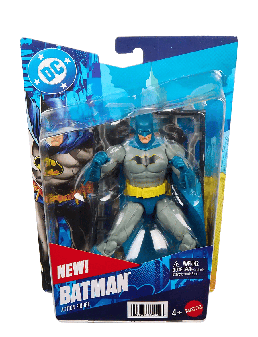 DC Comics - DC Premier 6.5 Inch Batman Action Figure Series 1, Detailed Design 22 Articulations & Cape - multicolor - 3