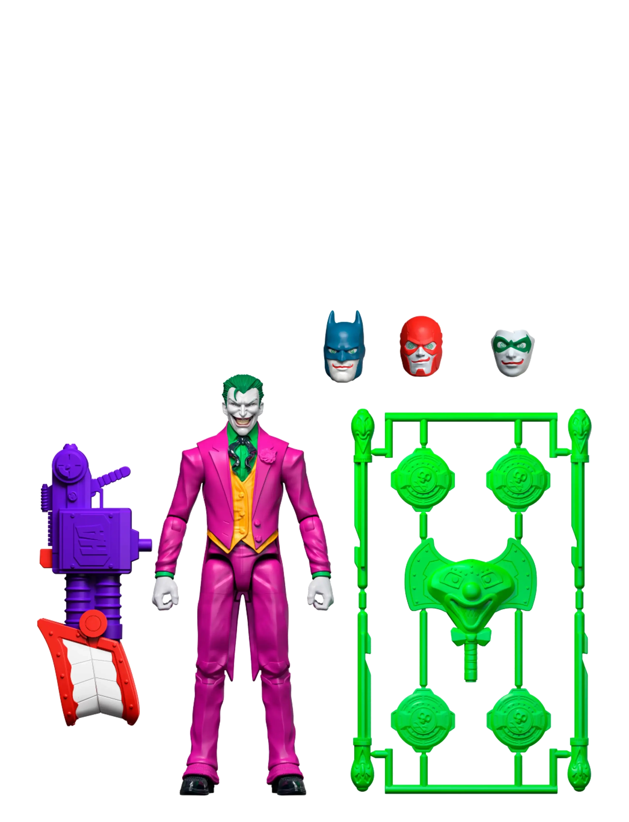 DC Comics Dc Premier 6.5 Inch The Joker Action Figure Series 1, 22 Articulations, Chatter Teeth Weapon, One Size, Multi/patterned, Legesæt Og Actionfi