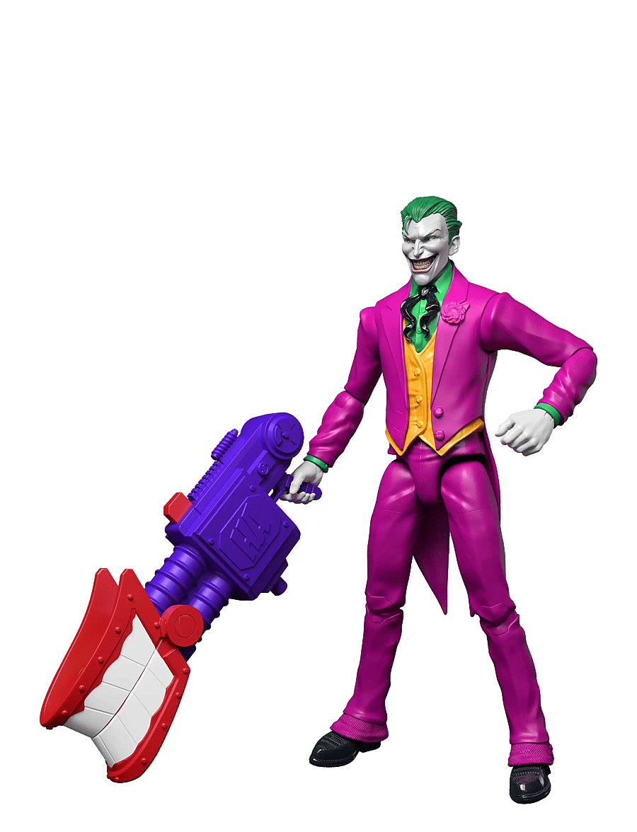 DC Comics - DC Premier 6.5 Inch The Joker Action Figure Series 1, 22 Articulations, Chatter Teeth Weapon - multicolor - 1