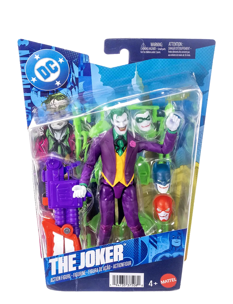 DC Comics - DC Premier 6.5 Inch The Joker Action Figure Series 1, 22 Articulations, Chatter Teeth Weapon - multicolor - 2