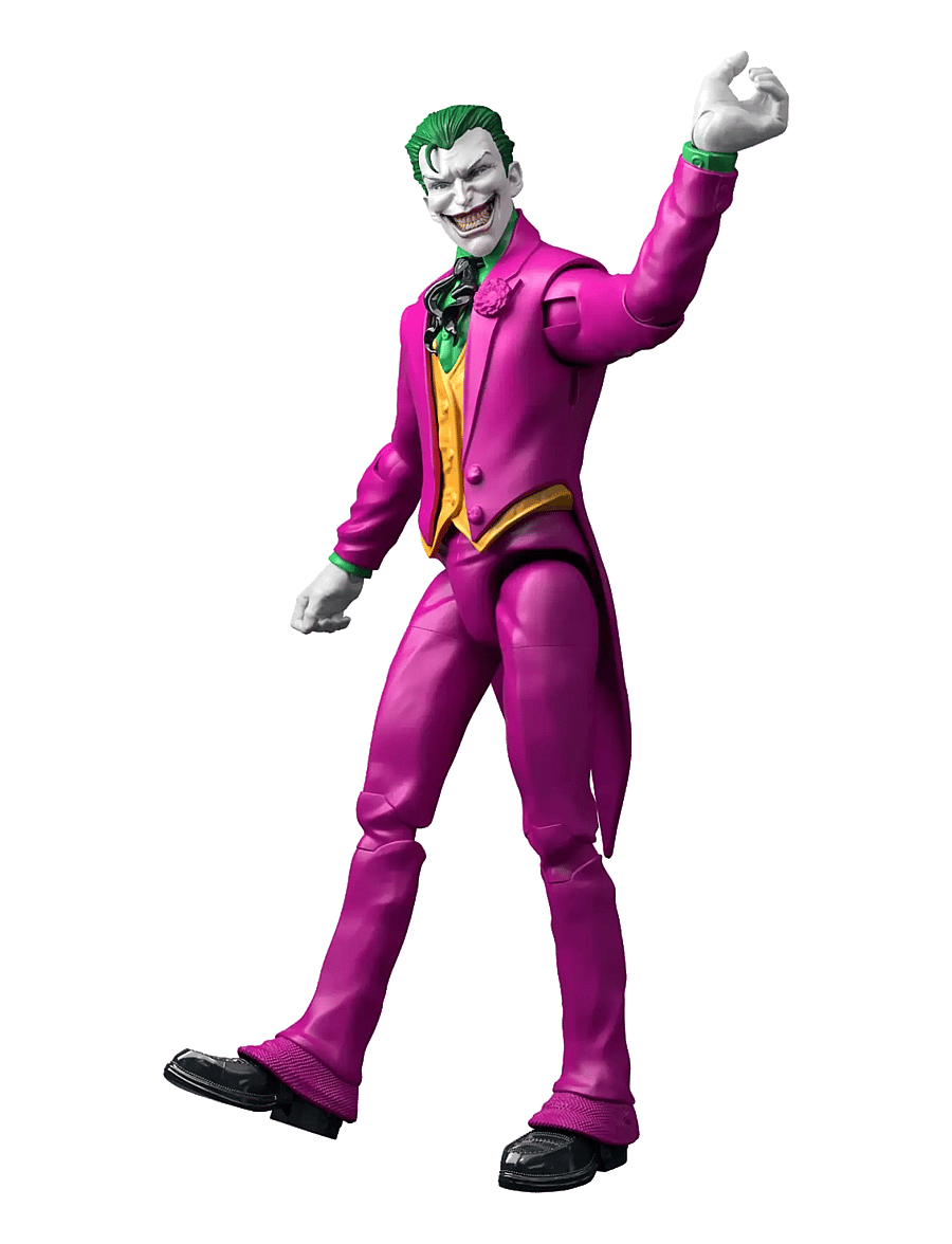 DC Comics - DC Premier 6.5 Inch The Joker Action Figure Series 1, 22 Articulations, Chatter Teeth Weapon - multicolor - 4