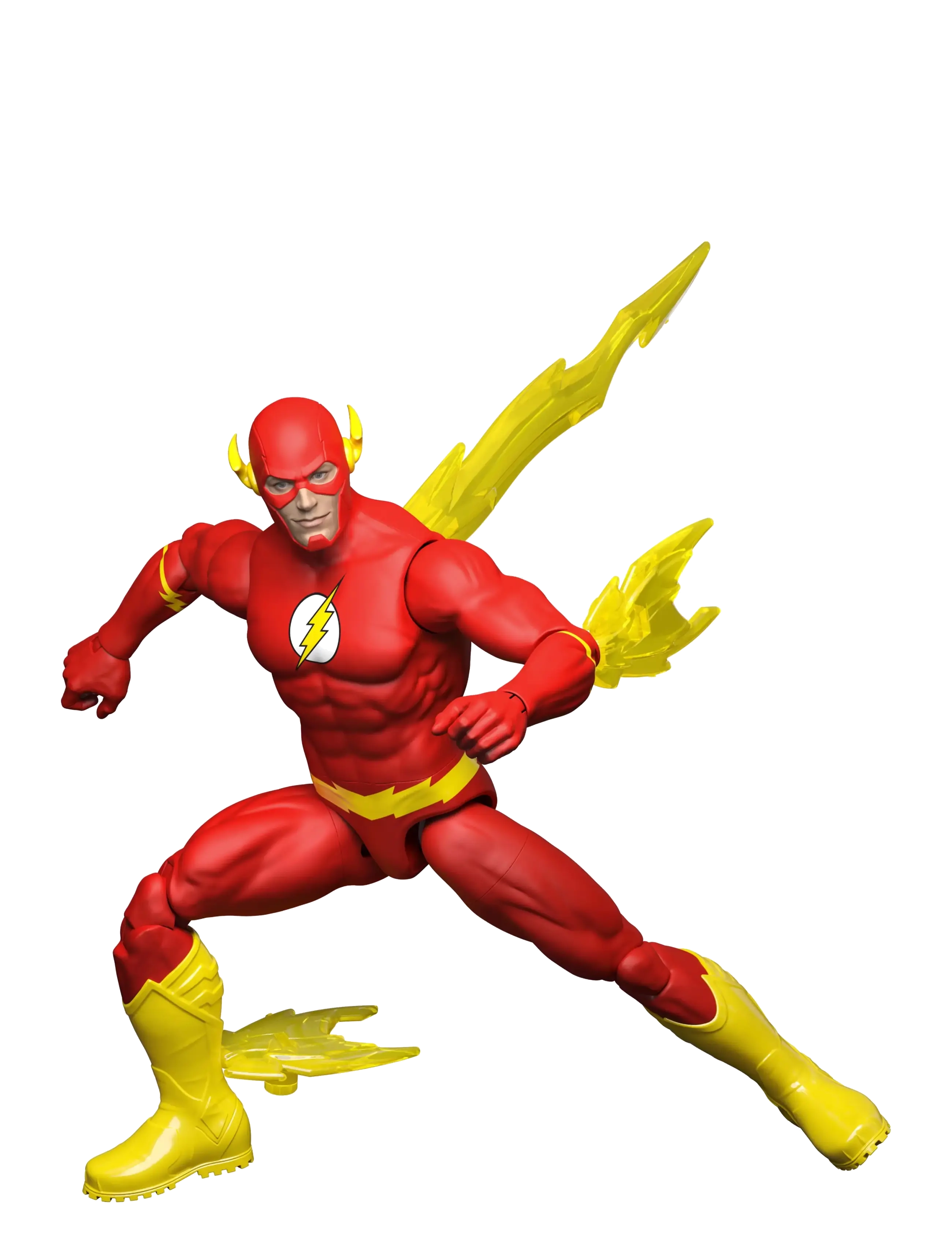 DC Comics Dc Premier 6.5 Inch The Flash Action Figure Series 1, Detailed Design With 22 Articulations, Action Figures, Rød, Str: ONE SIZE