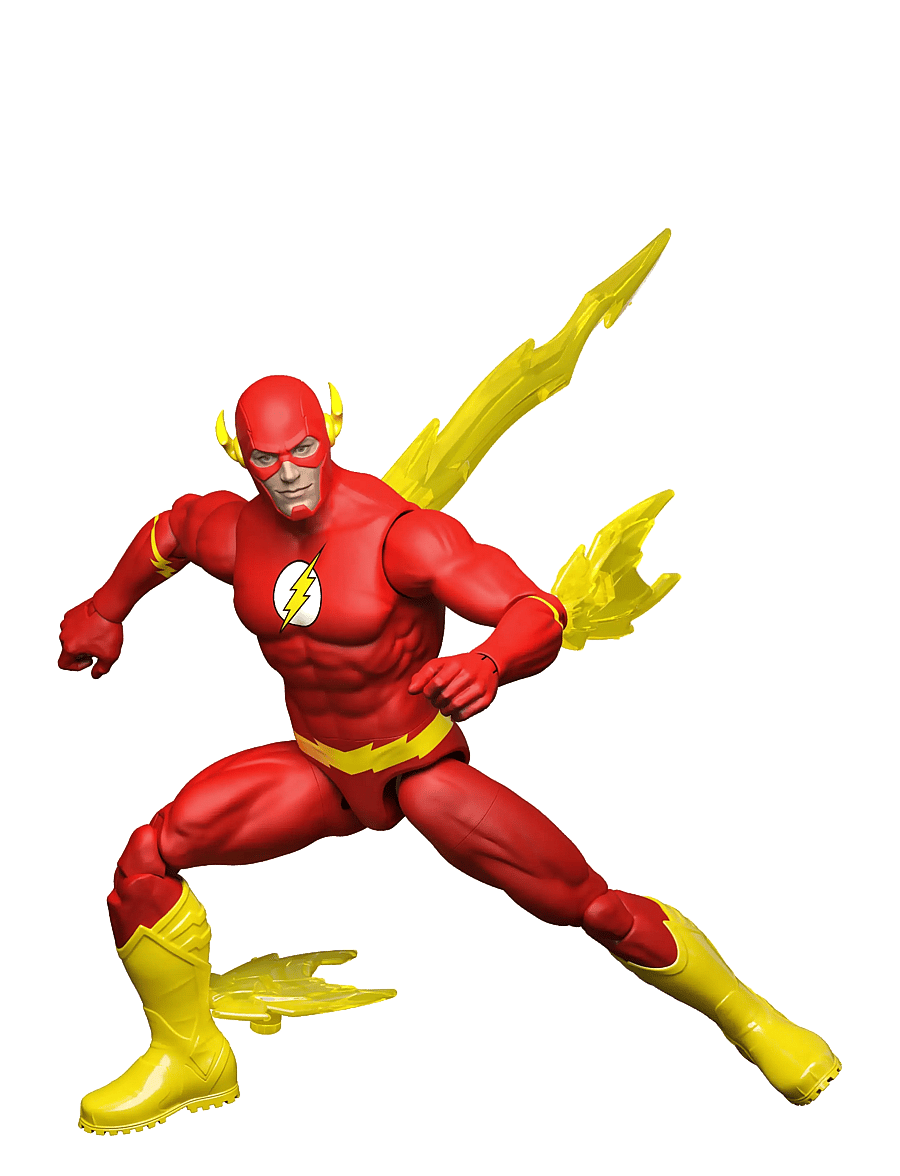 DC Comics - DC Premier 6.5 Inch The Flash Action Figure Series 1, Detailed Design with 22 Articulations - multicolor - 0