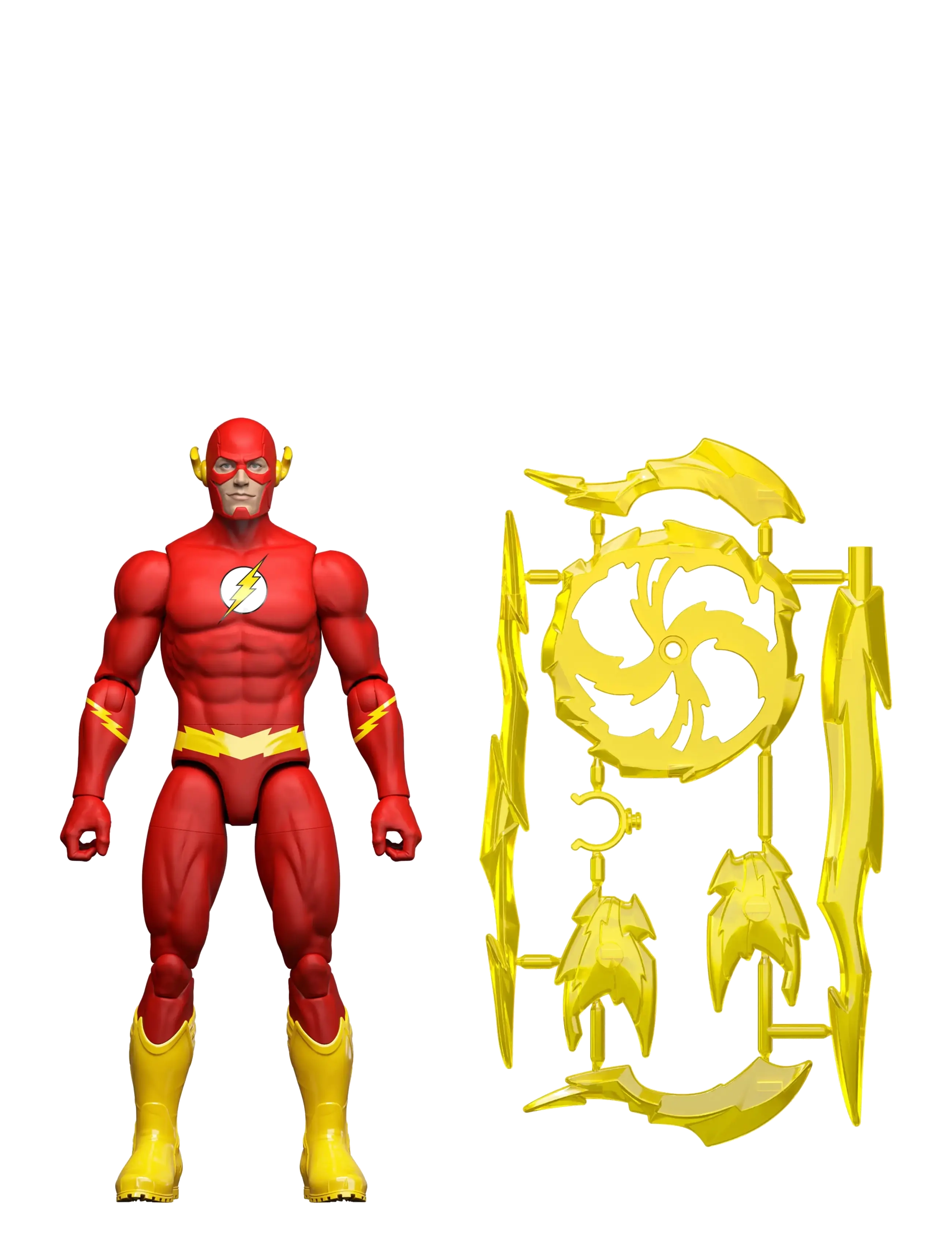 DC Comics - DC Premier 6.5 Inch The Flash Action Figure Series 1, Detailed Design with 22 Articulations - multicolor - 1