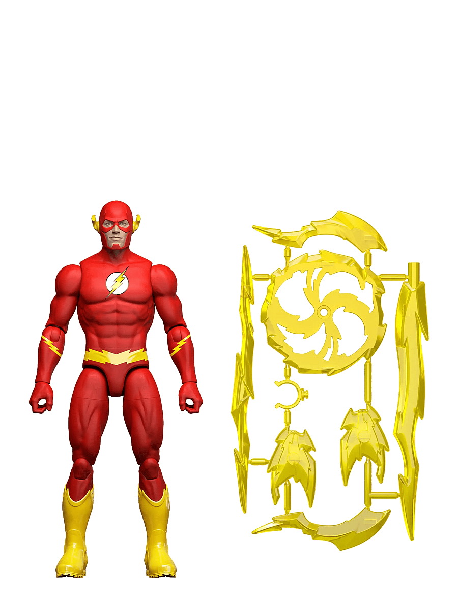 DC Comics - DC Premier 6.5 Inch The Flash Action Figure Series 1, Detailed Design with 22 Articulations - multicolor - 1