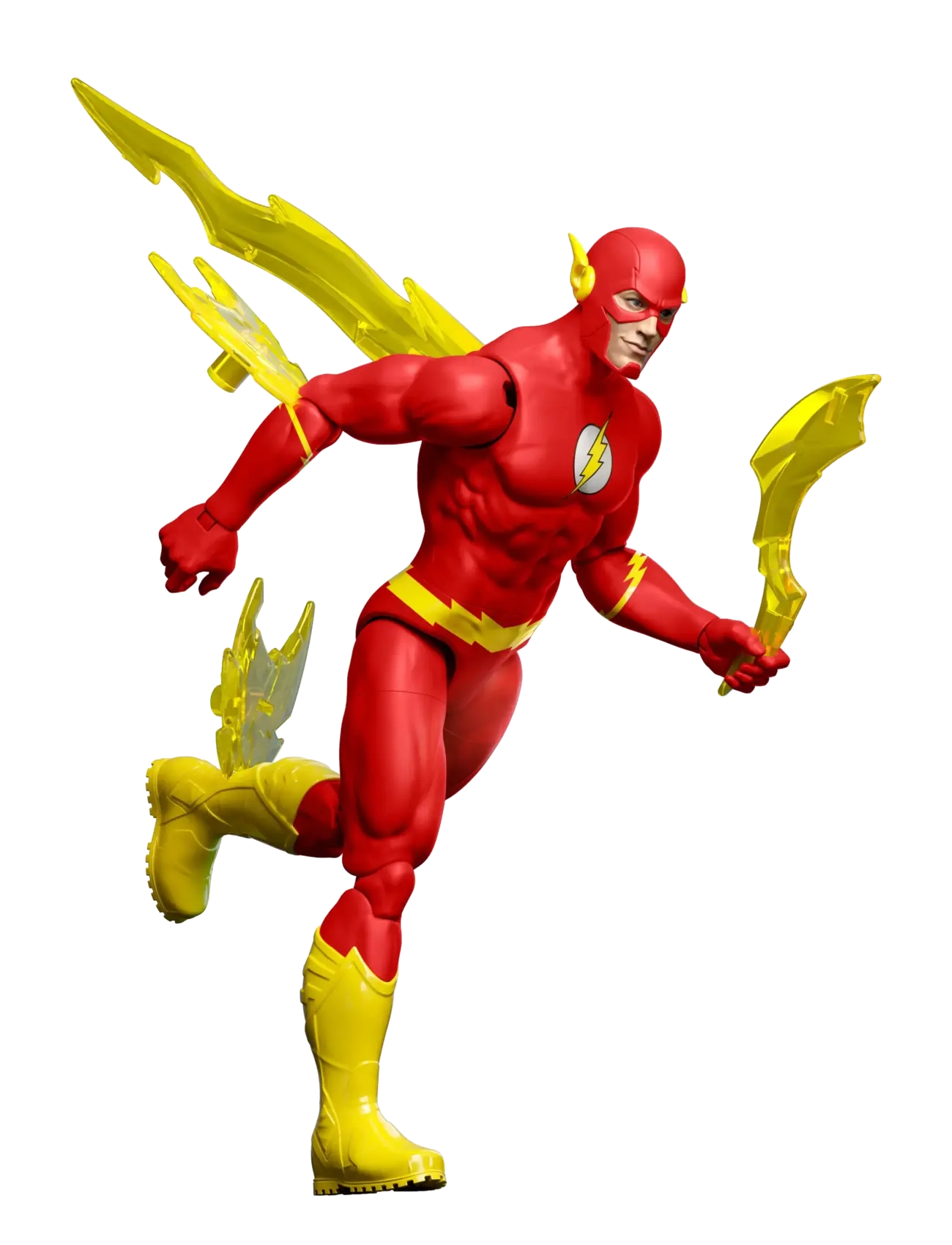 DC Comics - DC Premier 6.5 Inch The Flash Action Figure Series 1, Detailed Design with 22 Articulations - multicolor - 3