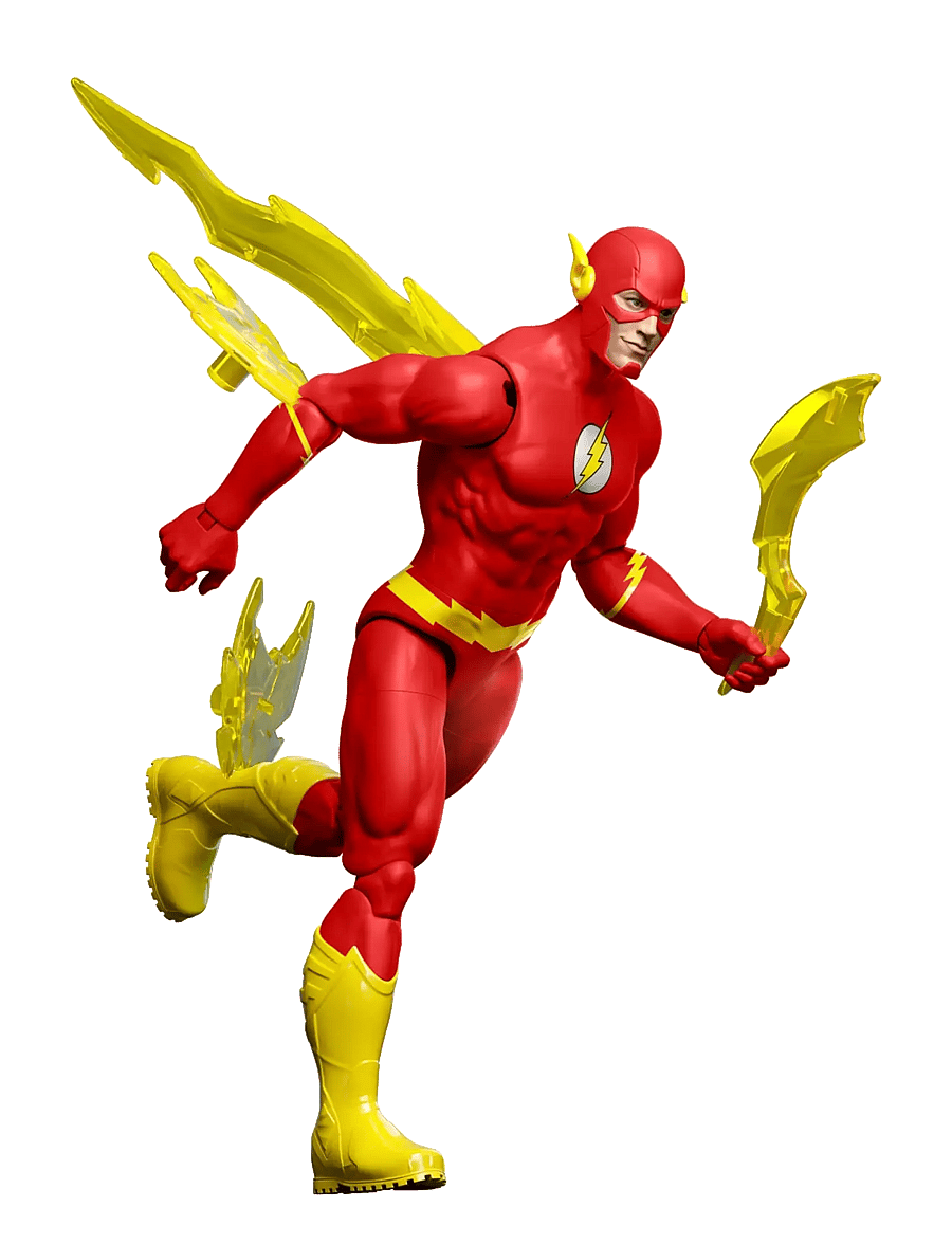 DC Comics - DC Premier 6.5 Inch The Flash Action Figure Series 1, Detailed Design with 22 Articulations - multicolor - 3