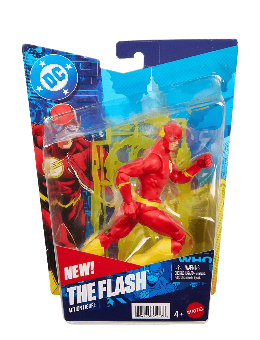 DC Comics - DC Premier 6.5 Inch The Flash Action Figure Series 1, Detailed Design with 22 Articulations - multicolor - 4