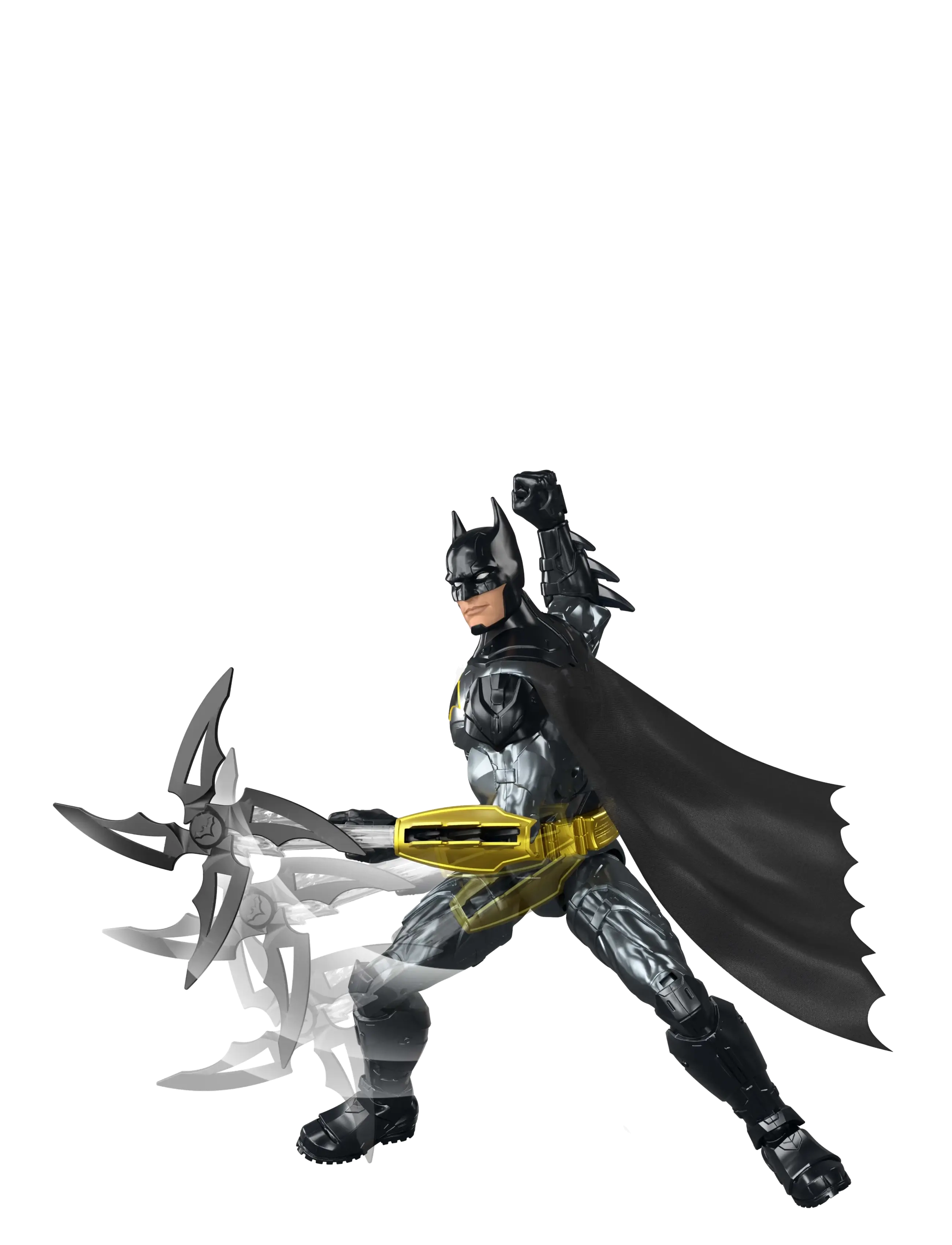 DC Comics - DC Comics DC Crime Crusher Batman Action Figure, 25 Plus Phrases & Sounds, Articulation, 4 Weapons - multicolor - 2