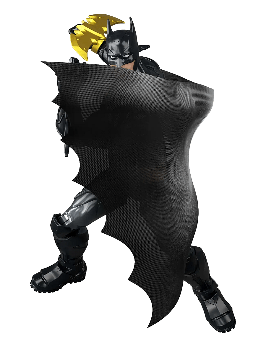 DC Comics - DC Comics DC Crime Crusher Batman Action Figure, 25 Plus Phrases & Sounds, Articulation, 4 Weapons - multicolor - 3