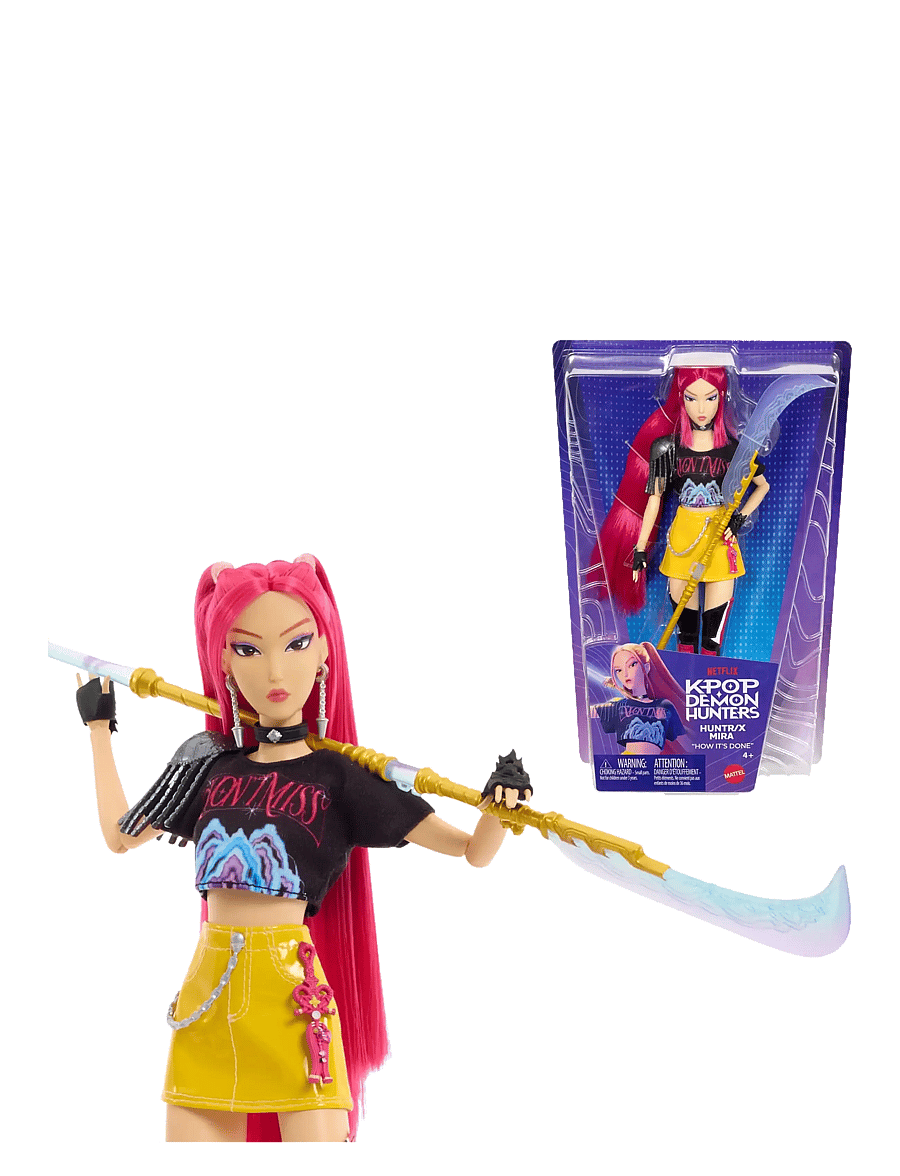 Demon Hunters - KPop Demon Hunters HUNTR/X Mira Fashion Doll in Removable Look with Themed Movie Accessories - multicolor - 1
