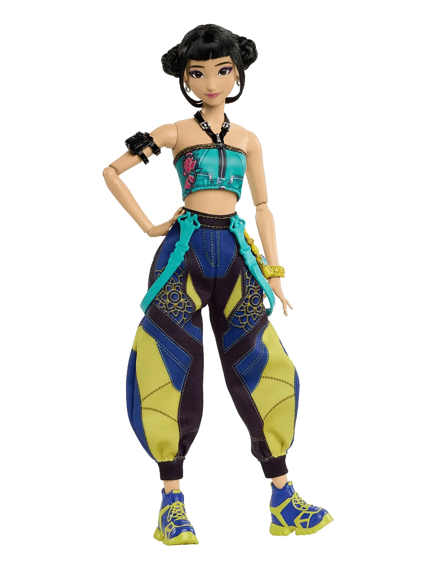 Demon Hunters - KPop Demon Hunters HUNTR/X Zoey Fashion Doll in Removable Look with Themed Movie Accessories - multicolor - 0