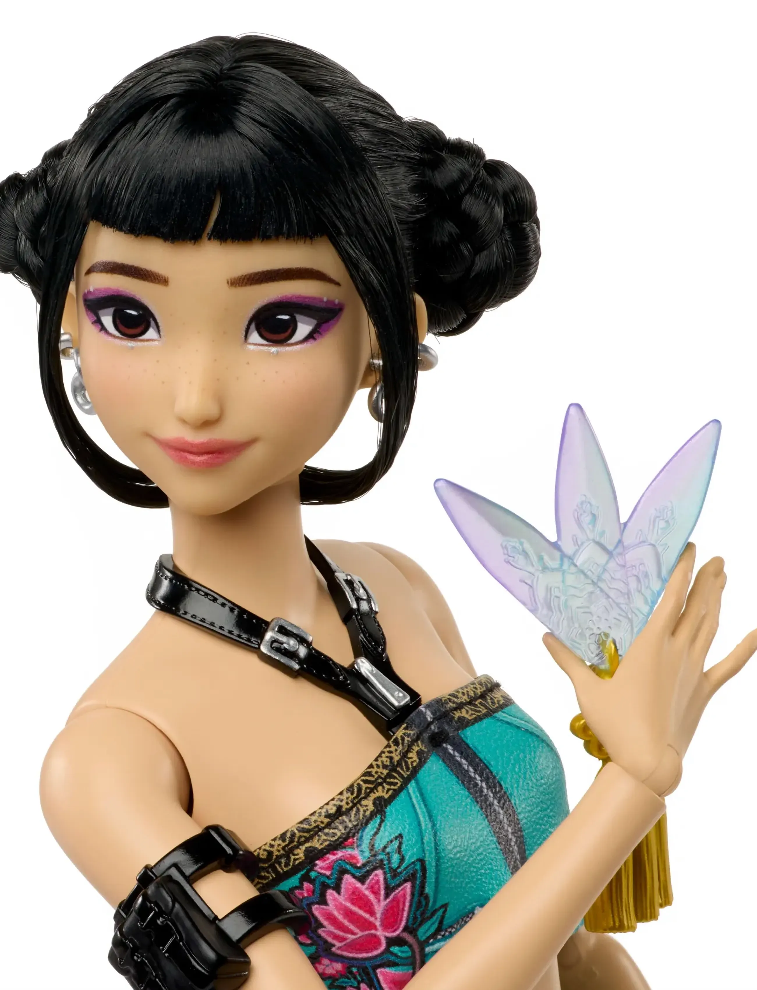 Demon Hunters - KPop Demon Hunters HUNTR/X Zoey Fashion Doll in Removable Look with Themed Movie Accessories - multicolor - 4