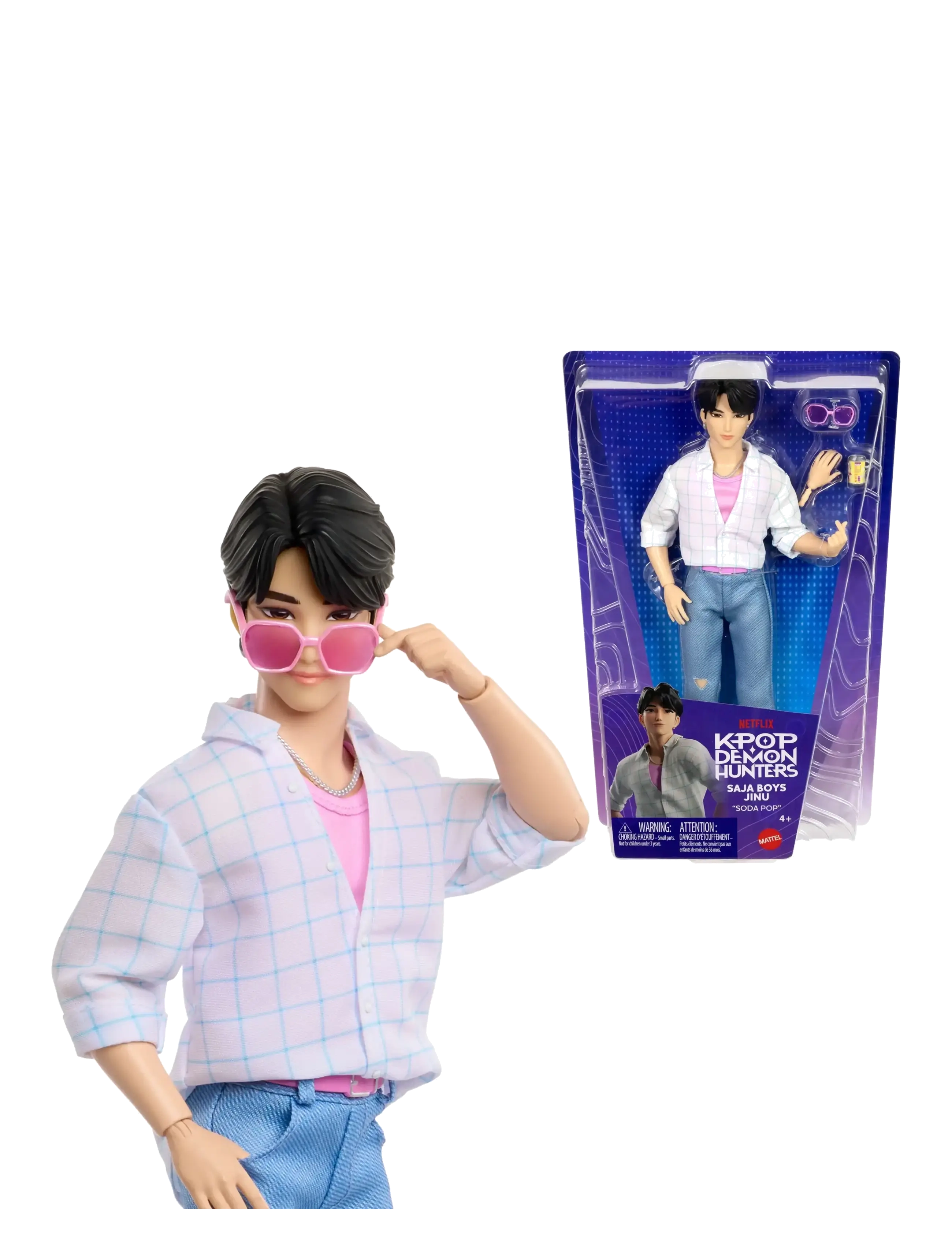 Demon Hunters KPOP DEMON HUNTERS SAJA BOYS JINU “SODA POP" DOLL - Spielzeug 3-5 Jahre - MULTICOLOR / multi