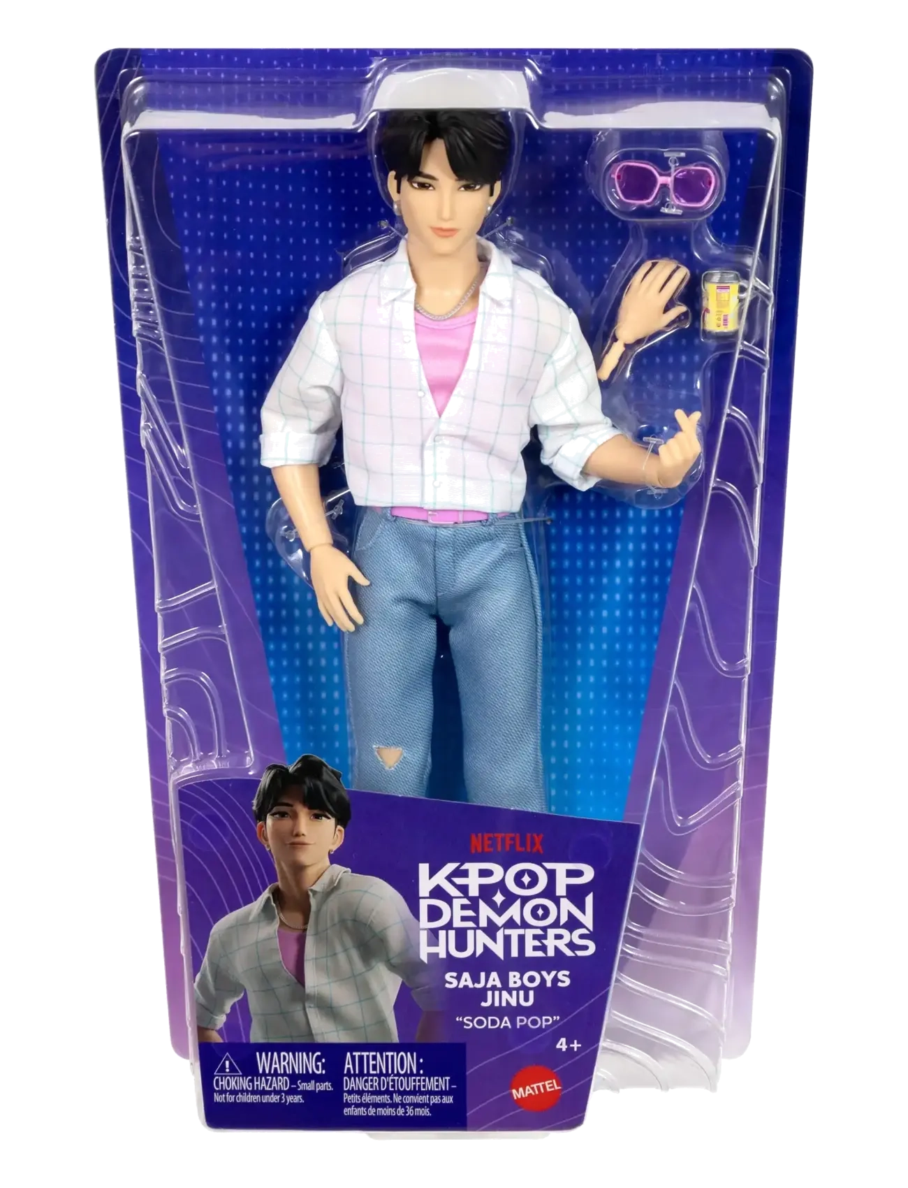 Demon Hunters - KPOP DEMON HUNTERS SAJA BOYS JINU “SODA POP" DOLL - puppen - multicolor - 3