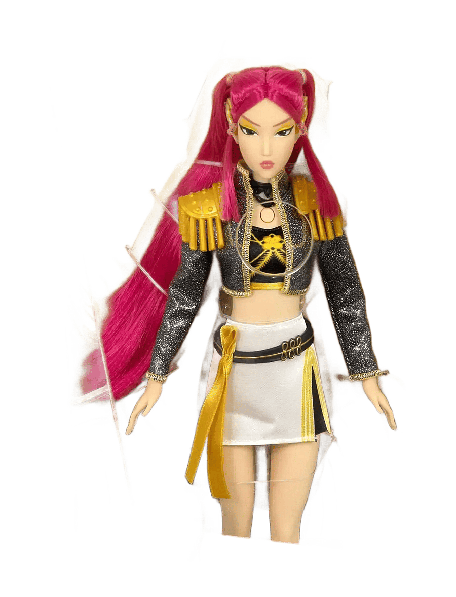 Demon Hunters - KPOP DEMON HUNTERS HUNTR/X: MIRA “GOLDEN" SINGING DOLL - action-figuren - multicolor - 2