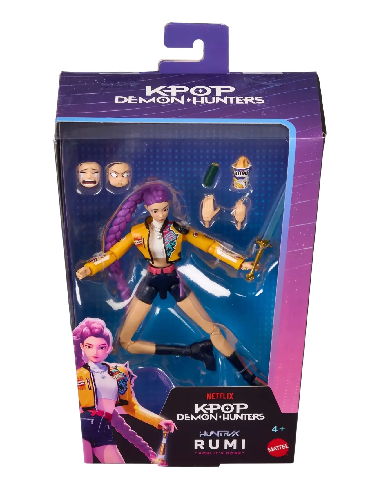 Demon Hunters - KPop Demon Hunters HUNTR/X Rumi “How It's Done" Action Figure - action-figuren - multicolor - 2