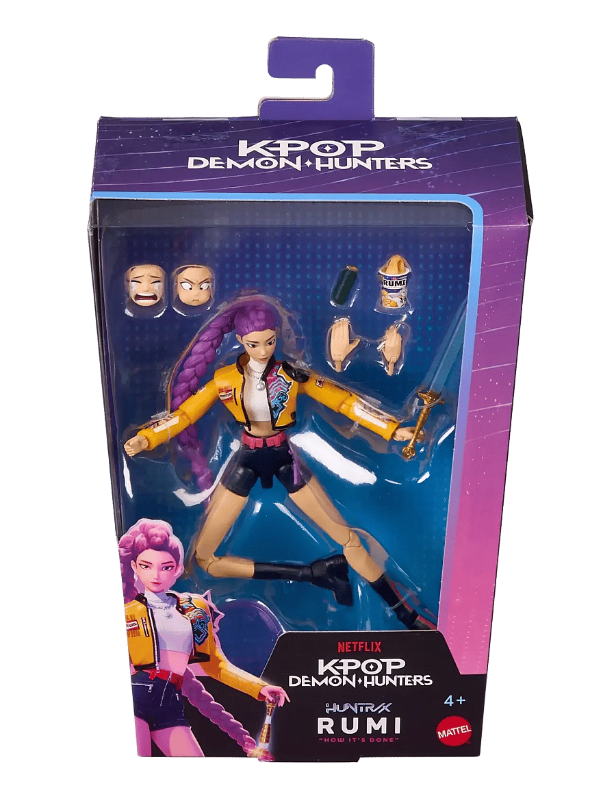Demon Hunters - KPop Demon Hunters HUNTR/X Rumi “How It's Done" Action Figure - action-figuren - multicolor - 2