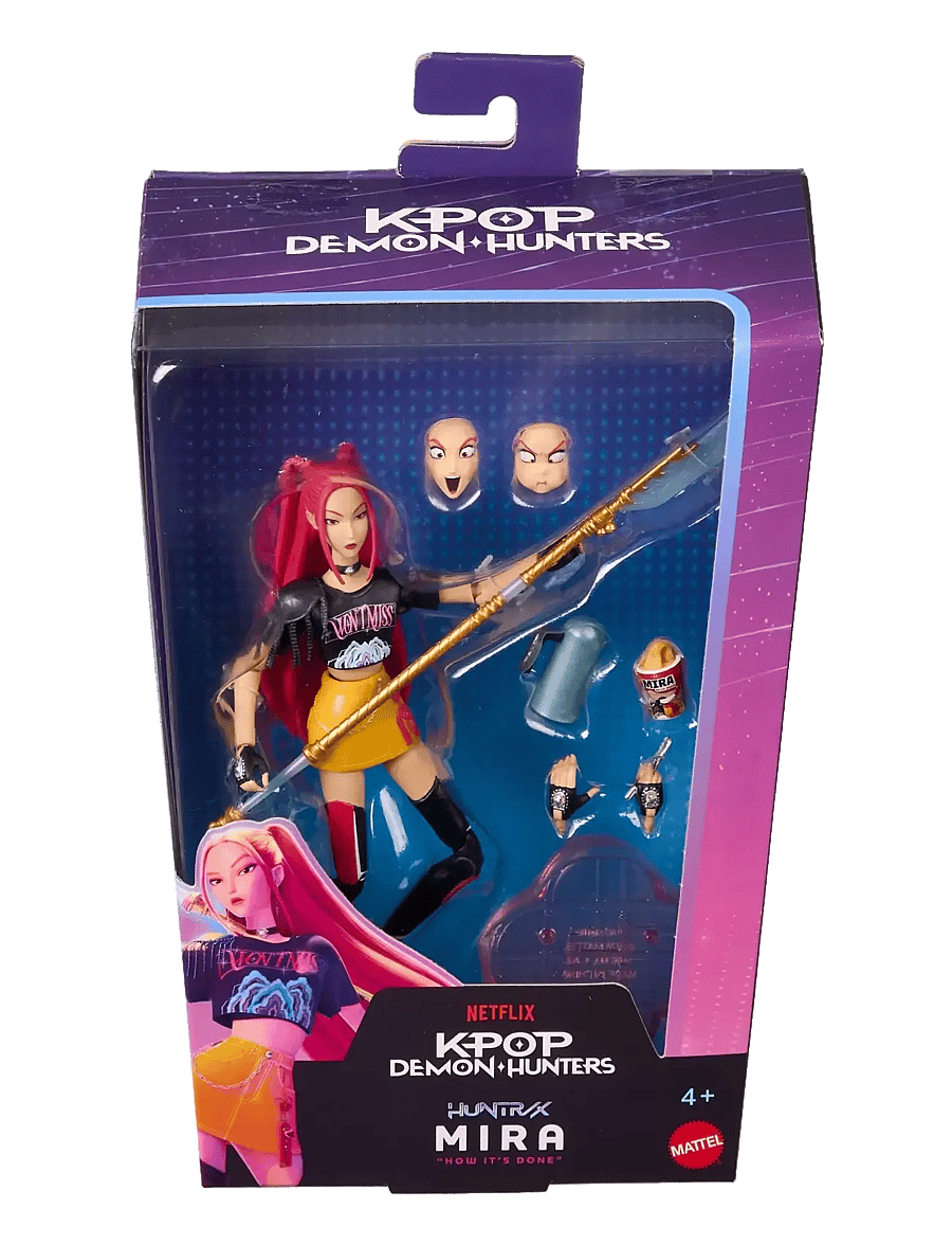 Demon Hunters - KPop Demon Hunters HUNTR/X Mira “How It's Done" Action Figure - action-figuren - multicolor - 1