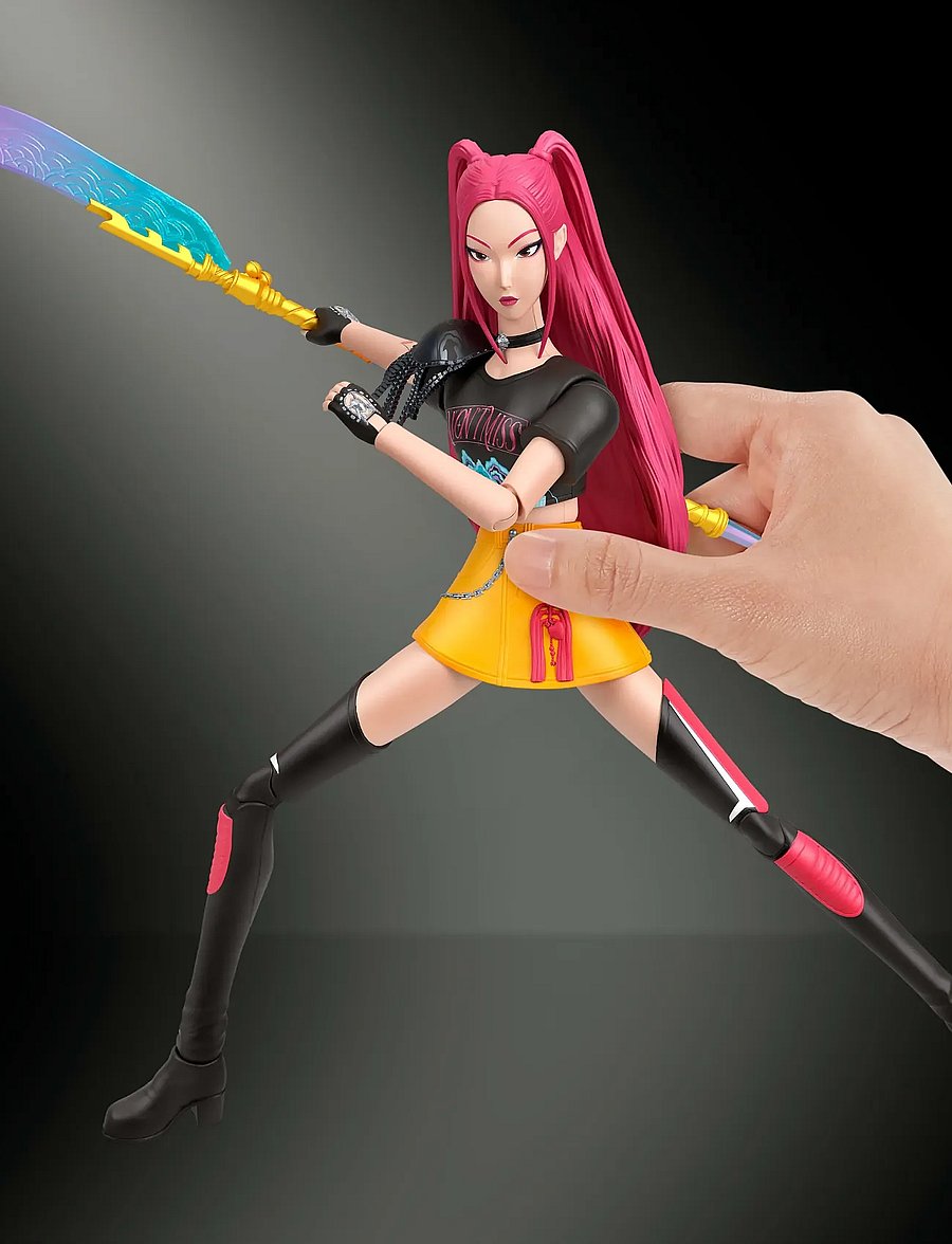 Demon Hunters - KPop Demon Hunters HUNTR/X Mira “How It's Done" Action Figure - action-figuren - multicolor - 0