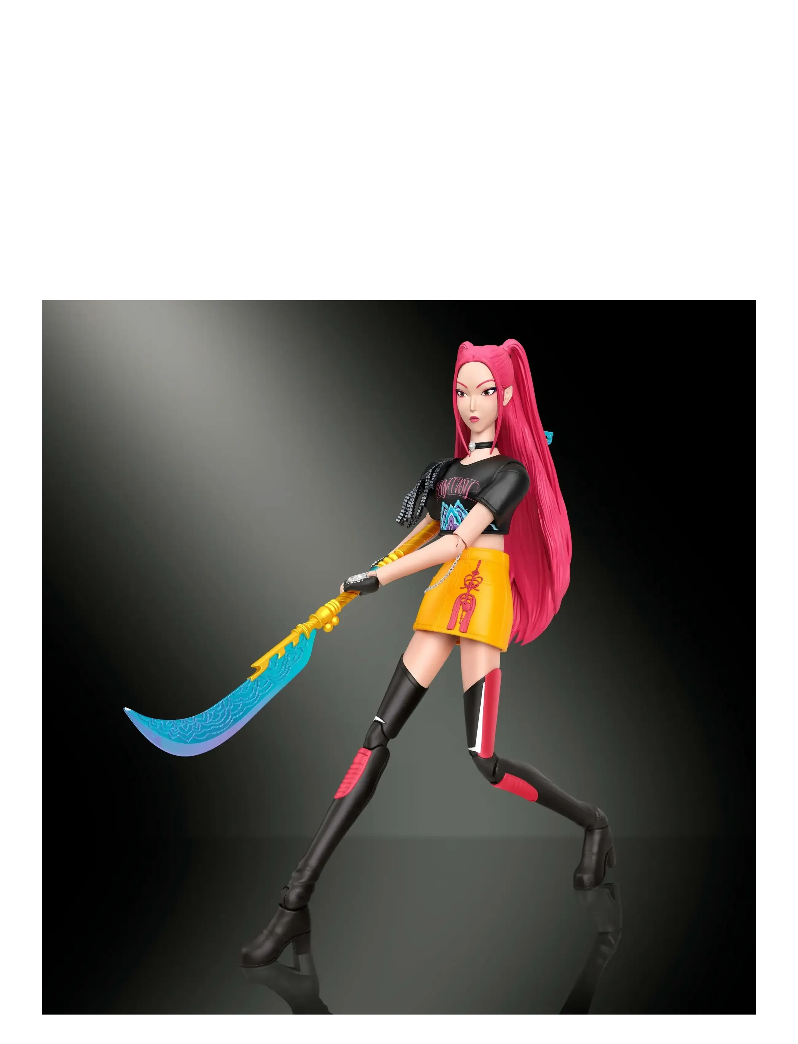Demon Hunters - KPop Demon Hunters HUNTR/X Mira “How It's Done" Action Figure - action-figuren - multicolor - 3