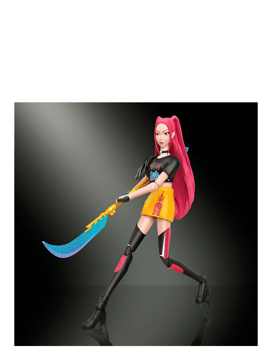 Demon Hunters - KPop Demon Hunters HUNTR/X Mira “How It's Done" Action Figure - action-figuren - multicolor - 3