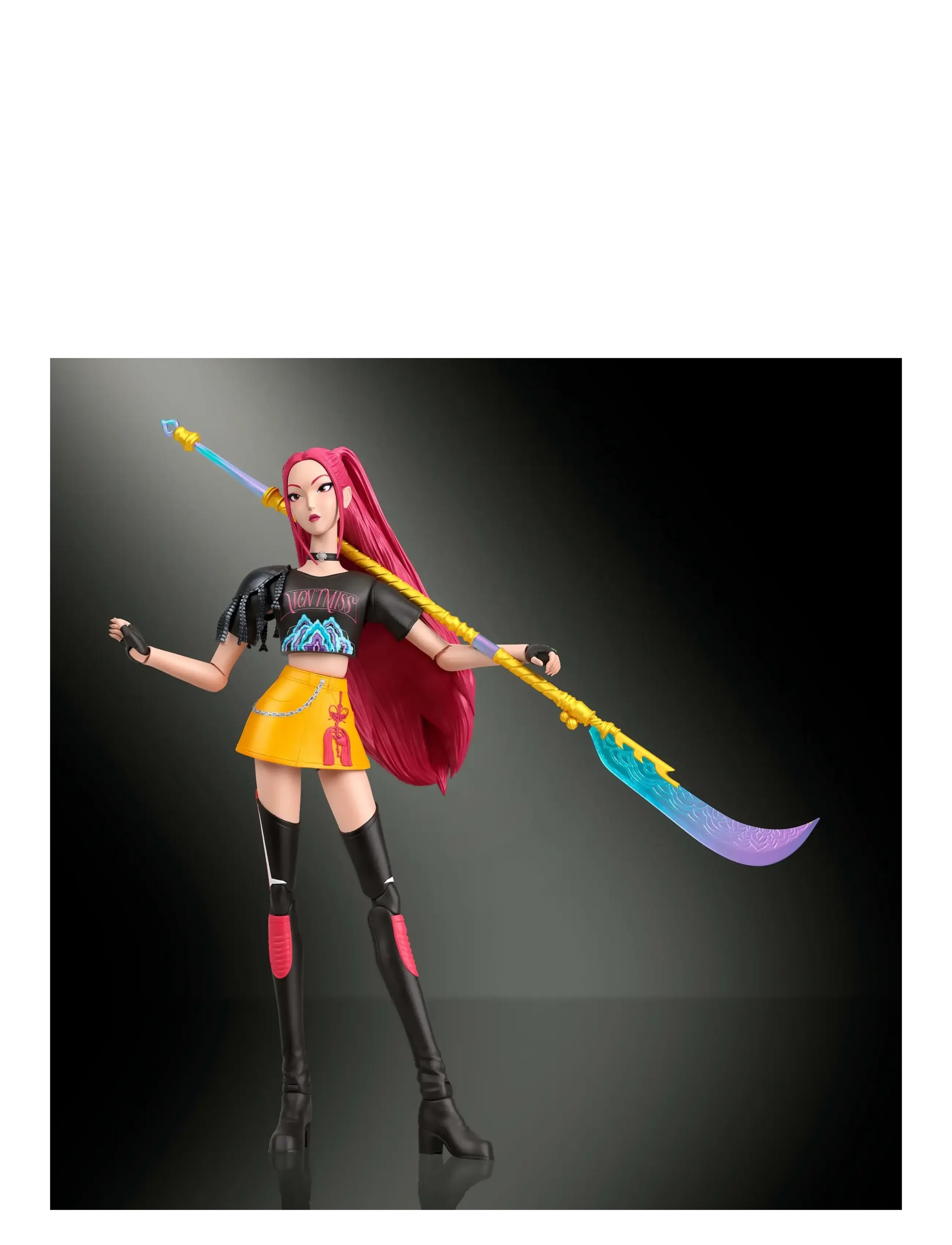 Demon Hunters - KPop Demon Hunters HUNTR/X Mira “How It's Done" Action Figure - action-figuren - multicolor - 4