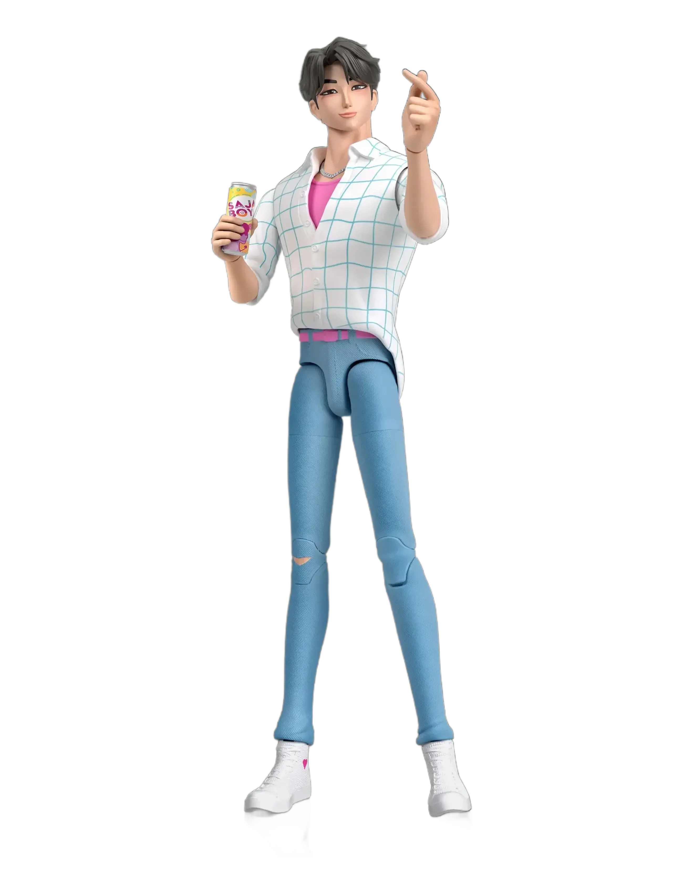 Demon Hunters KPop Demon Hunters Saja Boys Jinu “Soda Pop" Action Figure - Spielzeug 3-5 Jahre - MULTICOLOR / multi