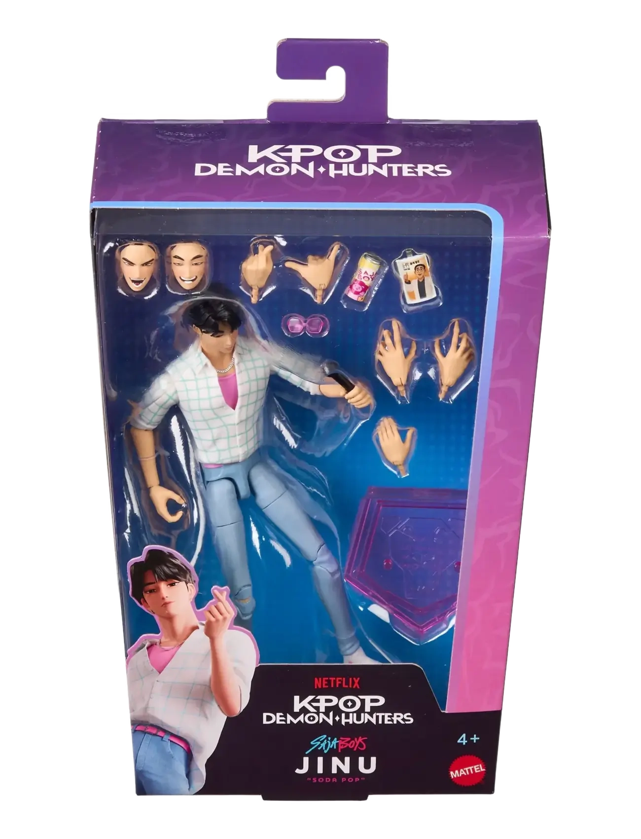 Demon Hunters - KPop Demon Hunters Saja Boys Jinu “Soda Pop" Action Figure - action-figuren - multicolor - 2