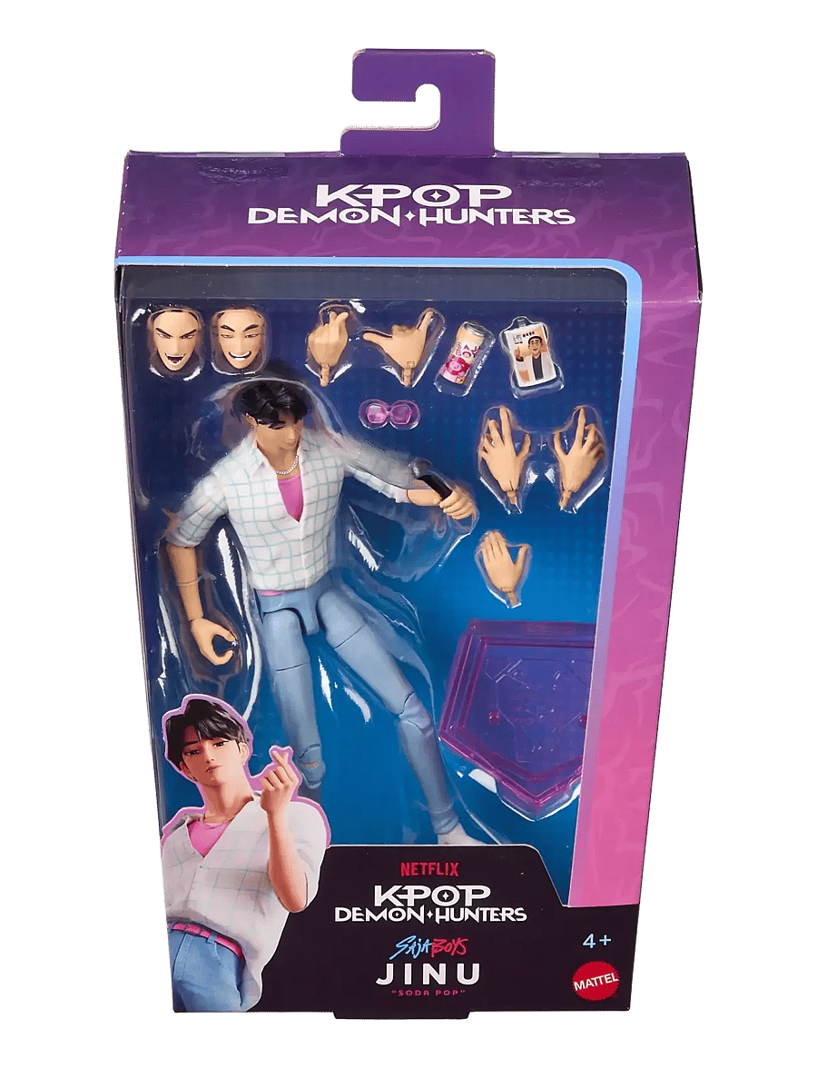 Demon Hunters - KPop Demon Hunters Saja Boys Jinu “Soda Pop" Action Figure - action-figuren - multicolor - 2