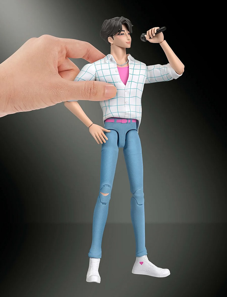 Demon Hunters - KPop Demon Hunters Saja Boys Jinu “Soda Pop" Action Figure - action-figuren - multicolor - 0
