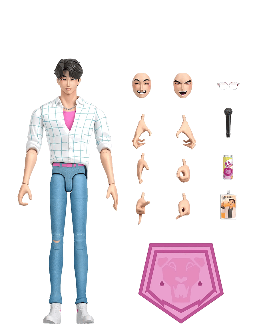 Demon Hunters - KPop Demon Hunters Saja Boys Jinu “Soda Pop" Action Figure - action-figuren - multicolor - 3