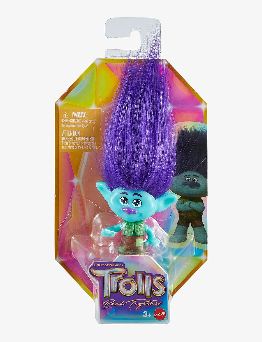 Mattel Disney Trolls - Trolls 3 Band Together Branch Small Doll - multi color - 4