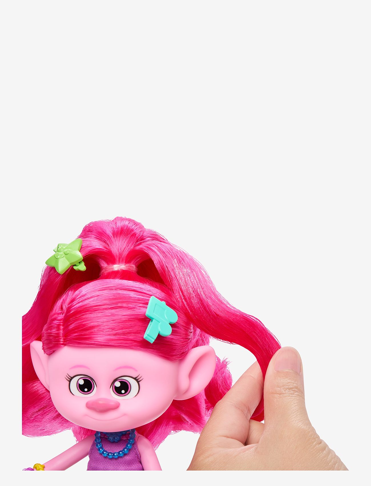 Trolls - Trolls 3 Band Together HAIR-TASTIC Queen Poppy - film- & eventyrsfigurer - multi color - 2
