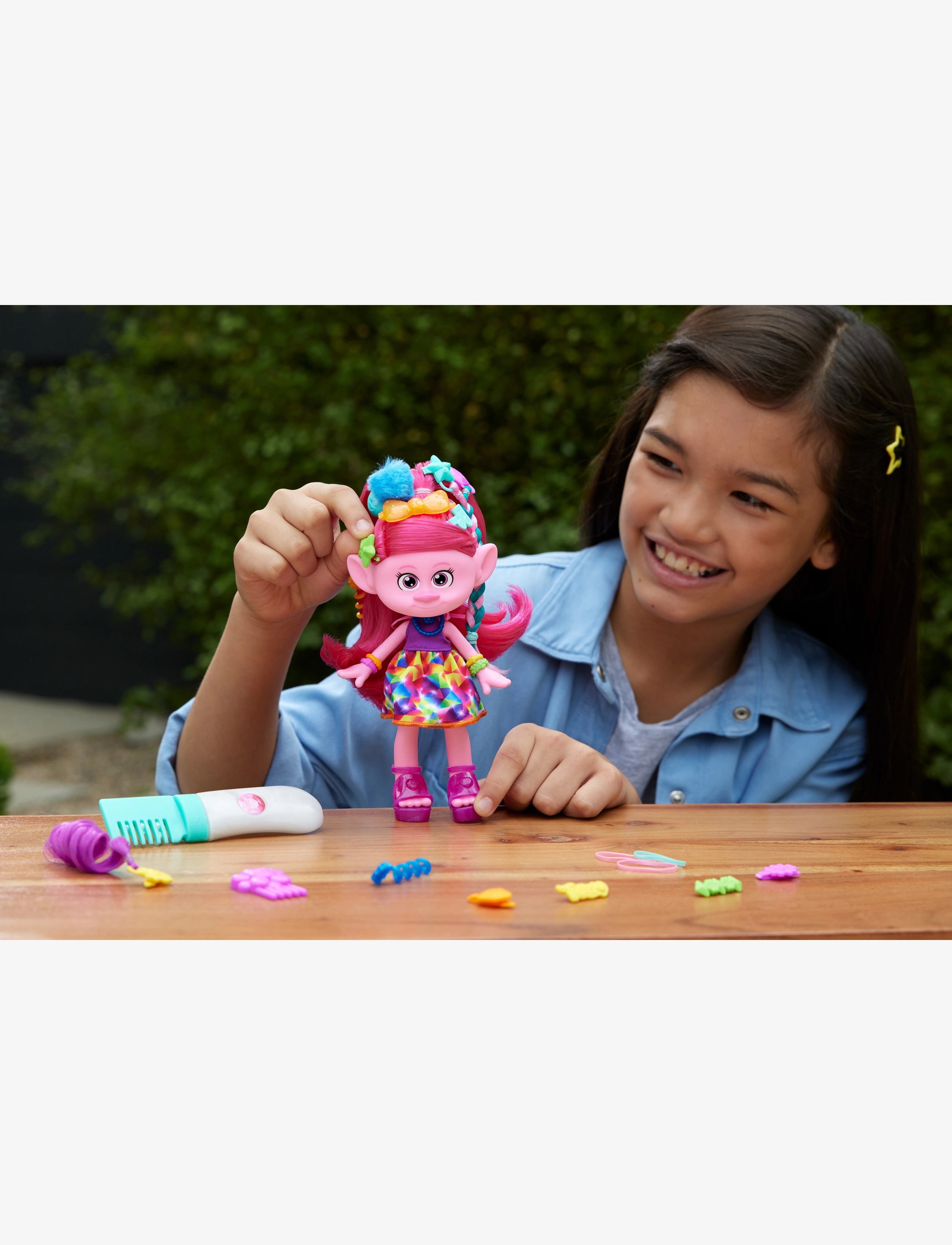 Trolle - Trolls 3 Band Together HAIR-TASTIC Queen Poppy - film- & märchenfiguren - multi color - 3