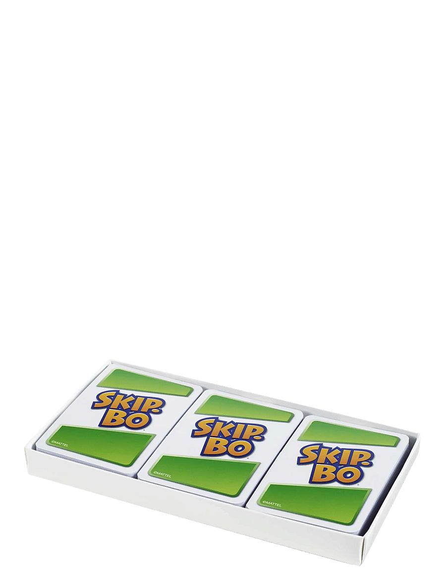 Mattel Games - Games Skip-Bo Card Game for Kids, Adults & Families, Color Blind Accessible Deck for 2 to 6 Players - kartenspiele - multi color - 3