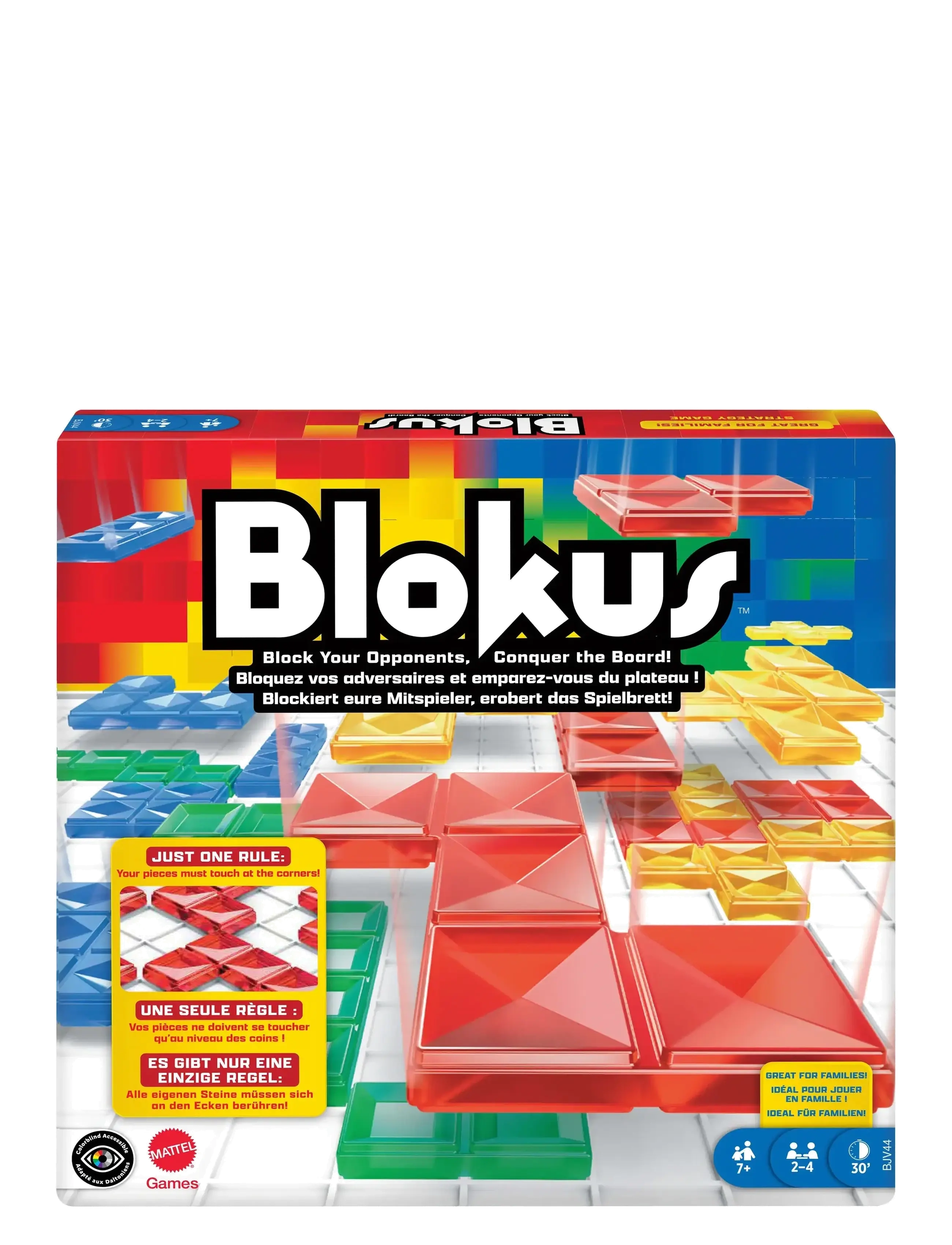 MATTEL GAMES Blokus Refresh Patterned - One Size - Kinder