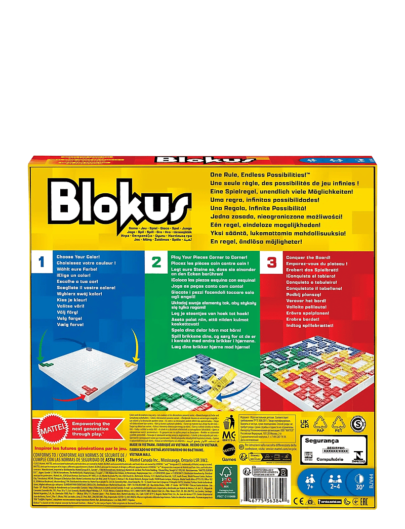 Mattel Games - BLOKUS REFRESH - brettspiele - multi color - 5