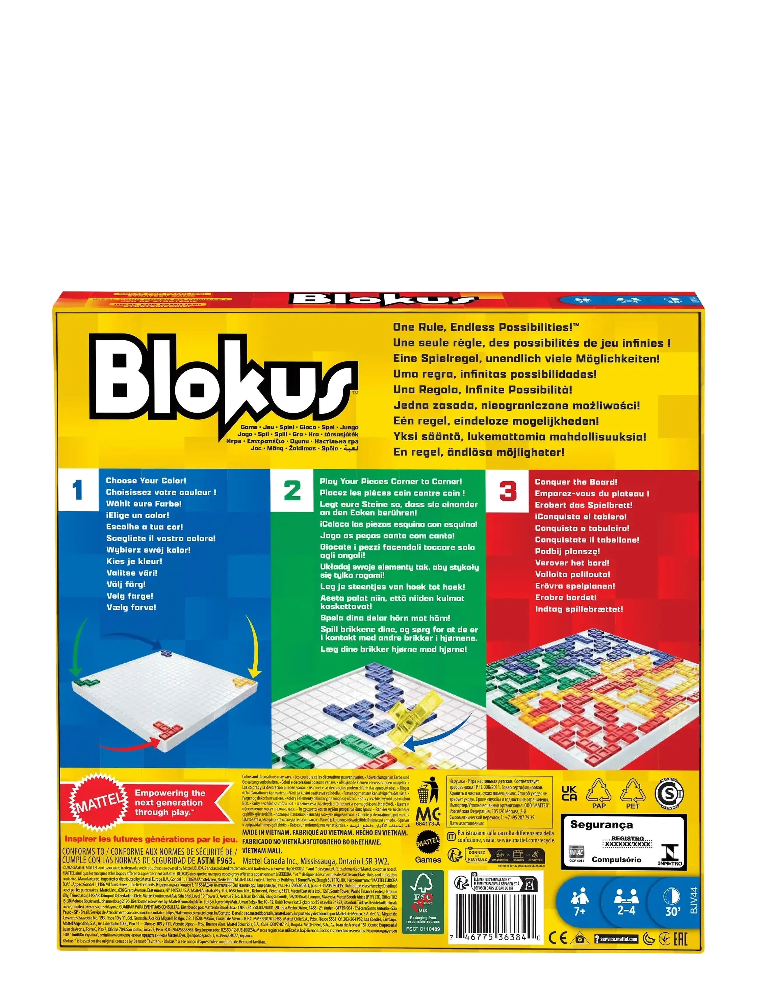 Mattel Games - BLOKUS REFRESH - bordspellen - multi color - 5