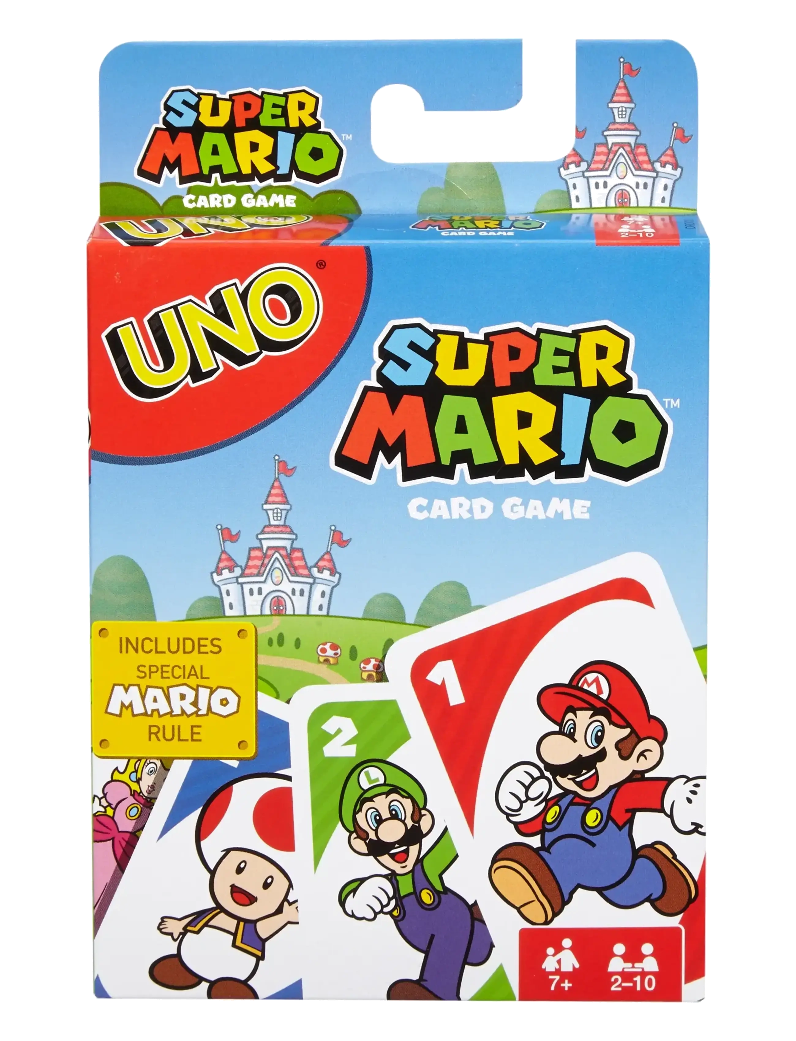 Mattel Games Uno Super Mario, One Size, Games, Blau - Card Kinder