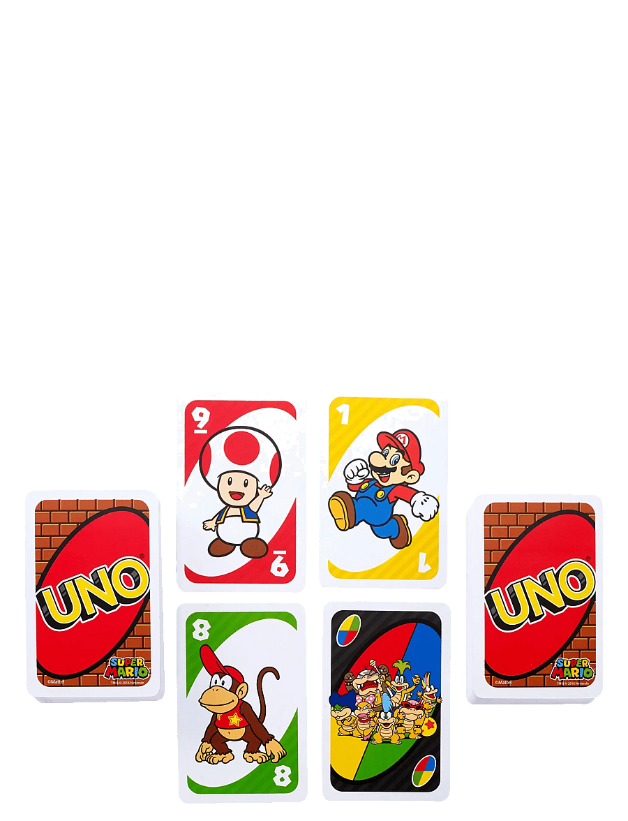 Mattel Games - Games UNO Super Mario - kartenspiele - multicolor - 3