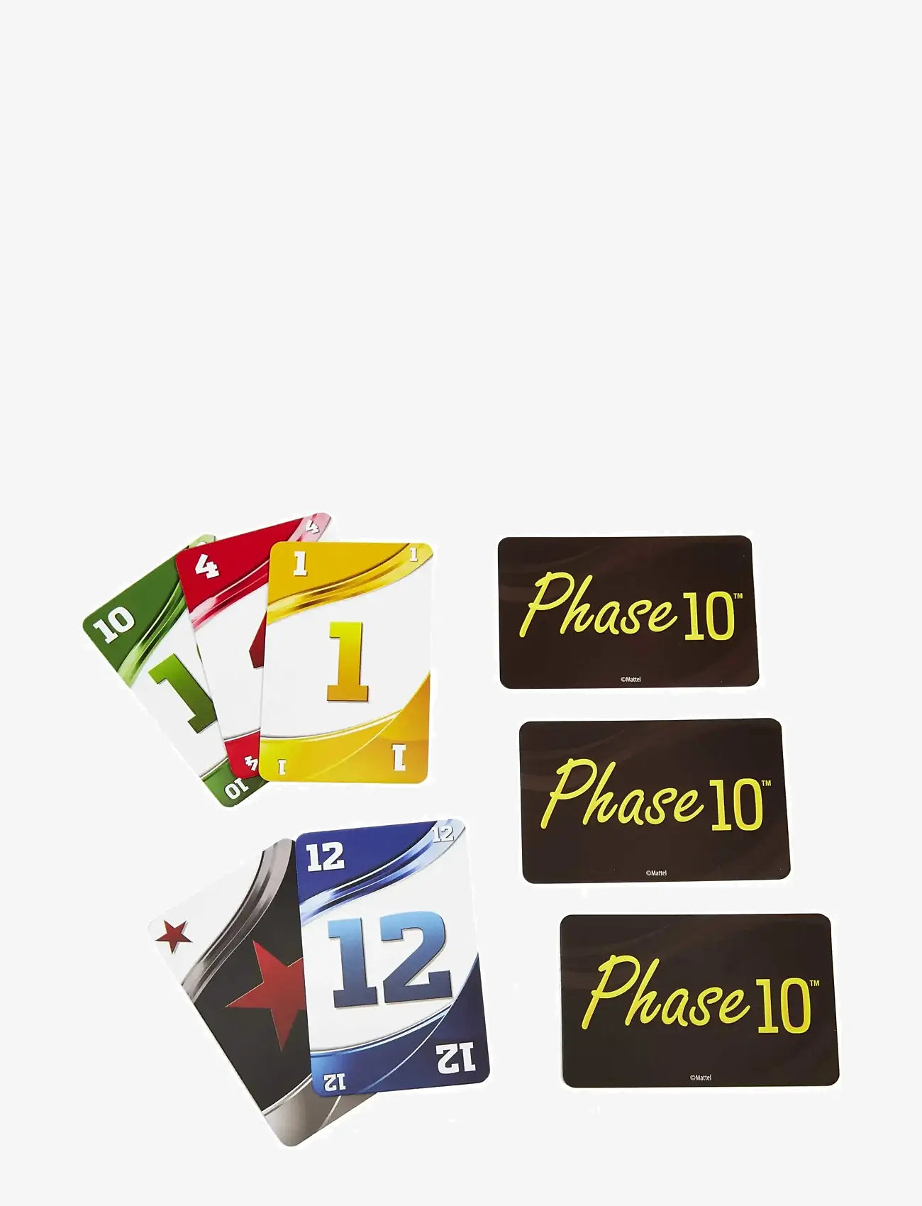 Mattel Games - Games Phase 10 Card Game wiColor Blind Accessible Deck for Kid, Adult & Family Nights & Parties - kortspil - multi color - 2