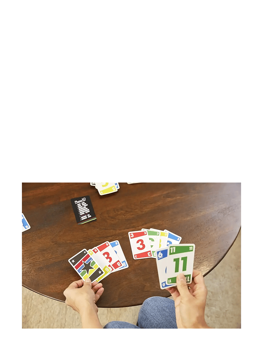 Mattel Games - Games Phase 10 Card Game wiColor Blind Accessible Deck for Kid, Adult & Family Nights & Parties - kartenspiele - multi color - 4