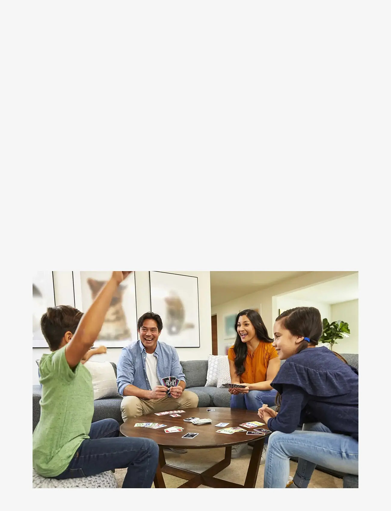 Mattel Games - Games Phase 10 Card Game wiColor Blind Accessible Deck for Kid, Adult & Family Nights & Parties - kortspil - multi color - 5