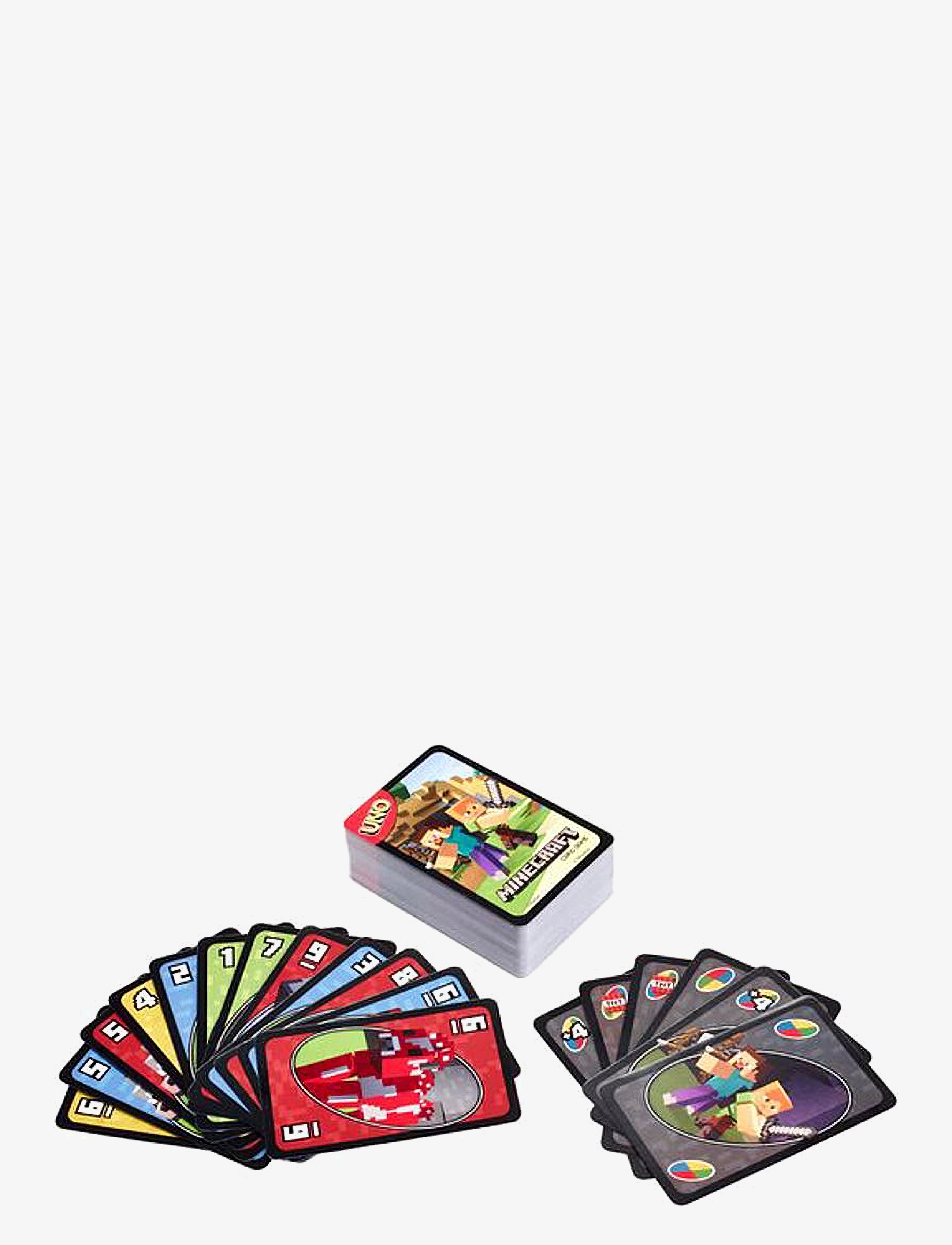 Mattel Games Games UNO Minecraft - Legetøj - MULTI COLOR / multi