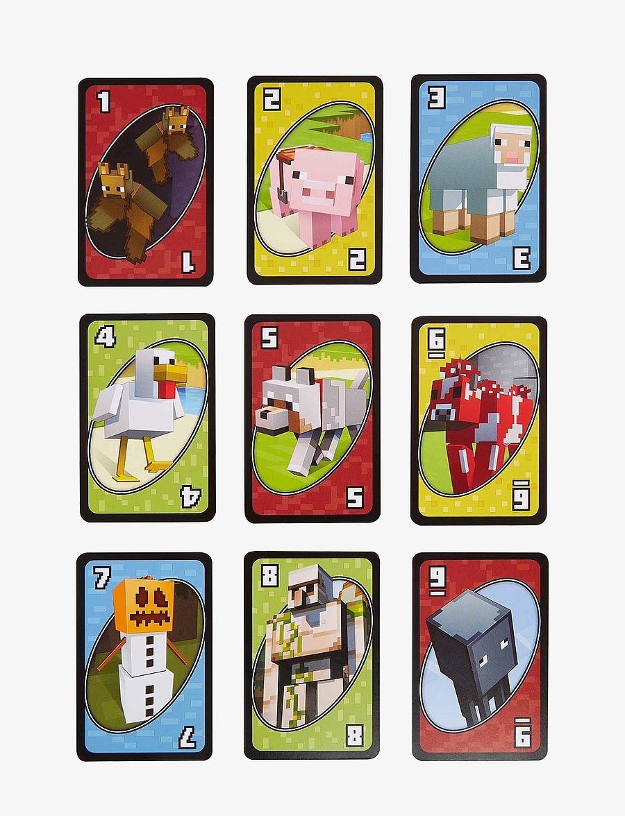 Mattel Games - Games UNO Minecraft - multi color - 2