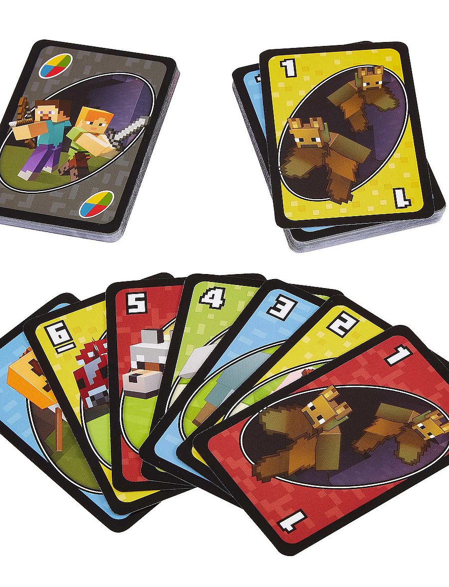Mattel Games - Games UNO Minecraft - multi color - 0